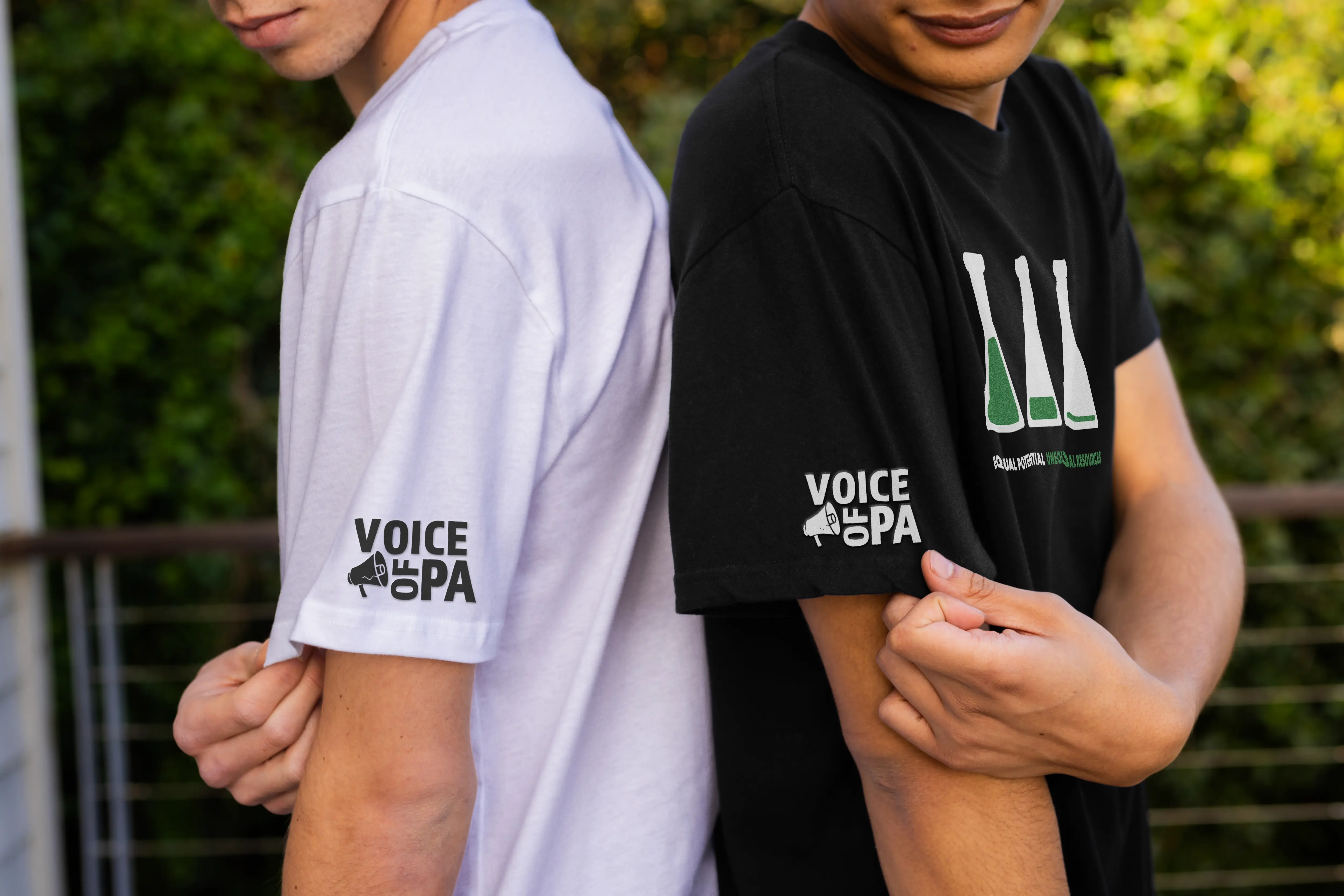 Voice of PA Shirt Sleeve Logo